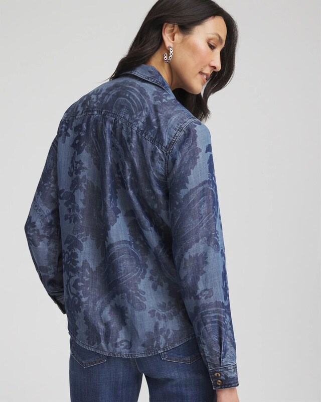 Tencel Jean Shirt - image 3